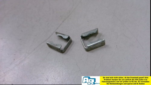 2X Halter Klammer Feder Einspritzdüse Opel Astra 1.6 Caravan CNG Bj 2004 G