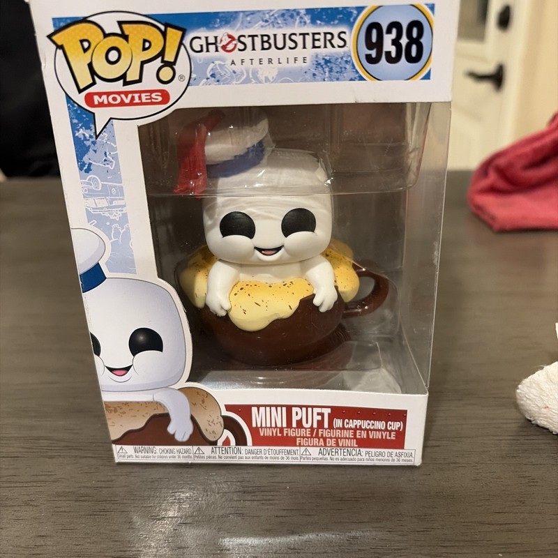 Funko Pop! Vinyl: Ghostbusters Afterlife Mini Puft in Cappuccino Cup #938