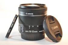 Canon EF-S STM 18-55mm 3.5-5.6 IS lens NICE for Digital EOS Rebel T8 80D 90D 70D