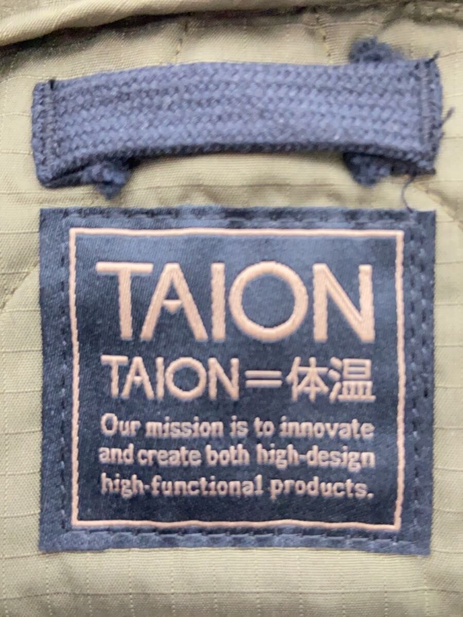 TAION Down Jacket, Medium, Polyester, Black, Soli… - image 3