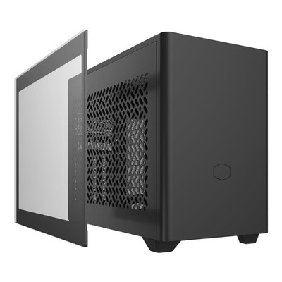 NR200P V2 Mini-ITX PC Case Ready, SFX Fit PSU Ready to Install, 280mm AIO Sup...