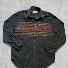 Vintage 90s The Territory Ahead Aztec Herringbone Shirt Large