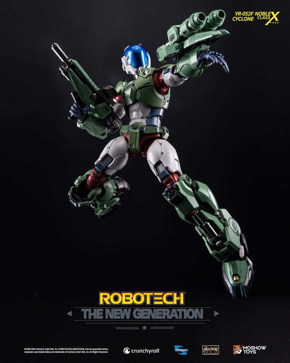 Moshow Toys RoboTech The New Generation YR-052 F Cyclone Action