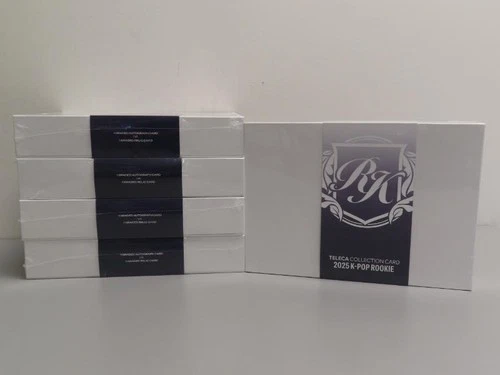 (5) Lot 2025 Break & Company K-Pop Rookie Teleca Collection Promotional Box