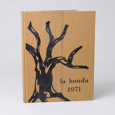 #ad La Honda High School Yearbook 1971 Original From Laguna Blanca Santa Barbara CA $8.02