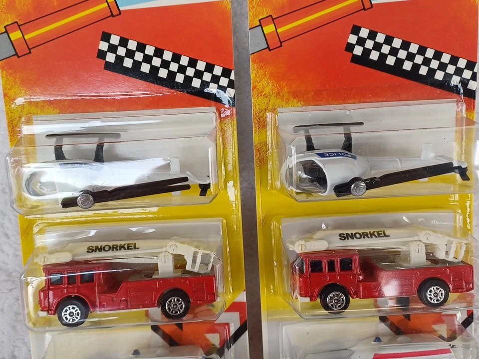 Corgi Juniors Emergency Triple Pack Sets X 2 In Trade Sleeves From 1986 J3101 - Image 4 of 4