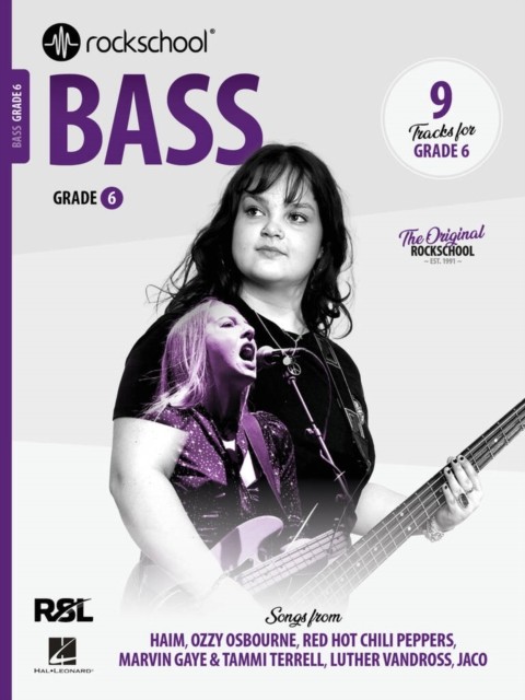 Rockschool Bass Grade 6 (2024) Book and Audio Online Bass RSL - Image 3