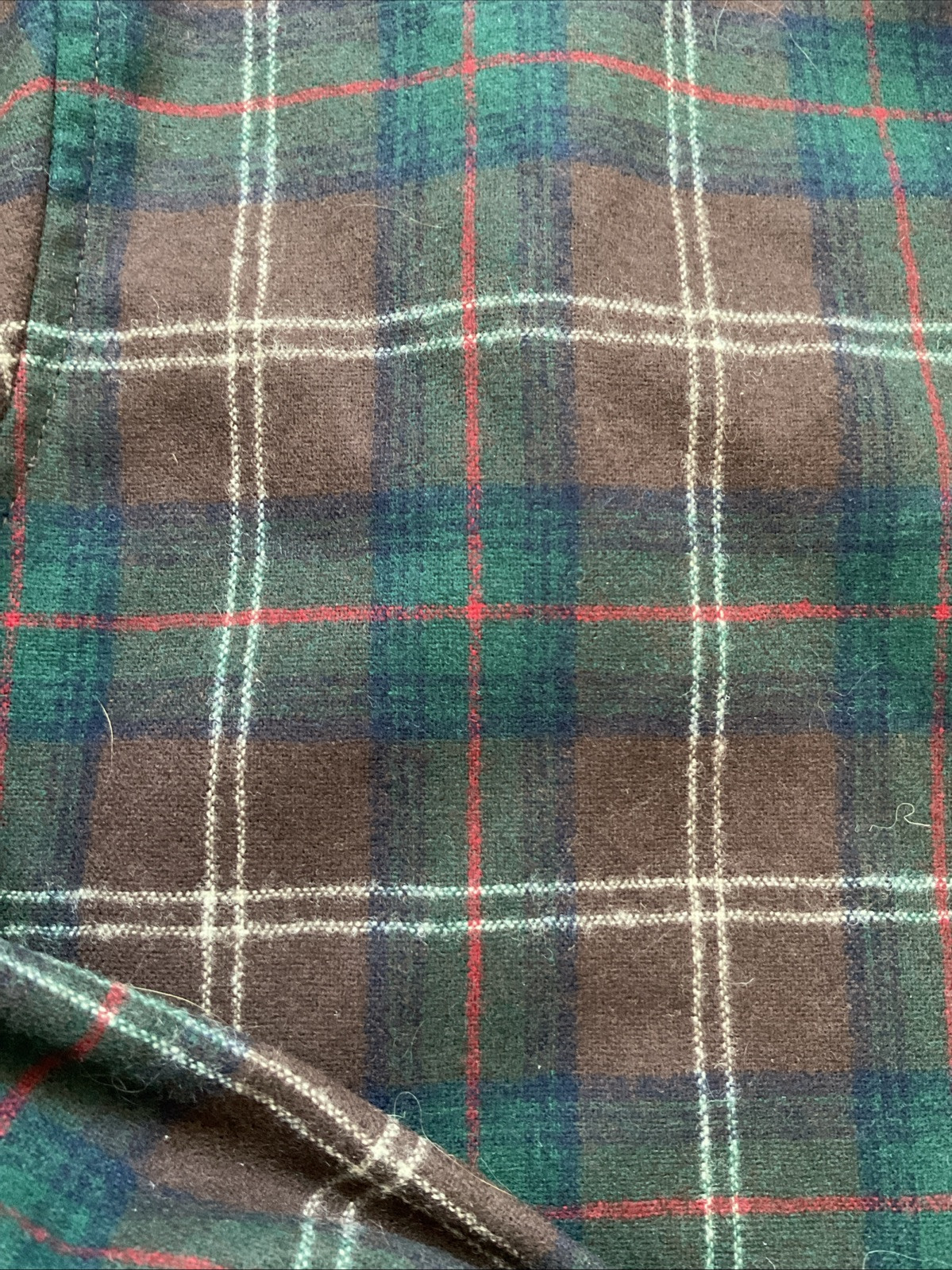 Pendleton Fireside Brown Wool Plaid Button Down L… - image 7