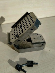 Vintage High Precision Adjustable Angle 0- 90° Machinest Sine Plate 4"X 5-3/8"
