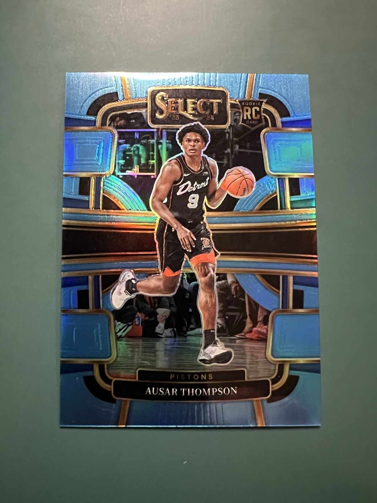 2023-24 Select Ausar Thompson Concourse Light Blue Prizm RC SP /299