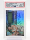 KEVIN MCHALE 2013-14 SPECTRA MARKS PATCH AUTO LIGHT BLUE /20 #3 PSA 7.5 Q4444