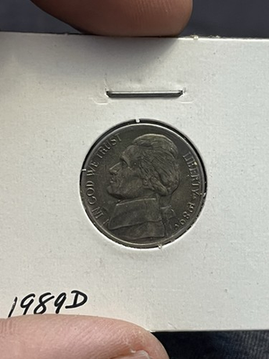 #ad #ad 1989 D Jefferson Nickel FS BU 😱😍 Worth Adding To Your Stack. 🫡 $195.00