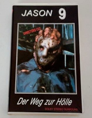 ''Jason 9 - Der Weg zur Hölle'' - Directors Cut - Full Uncut Version - 1993 - VHS