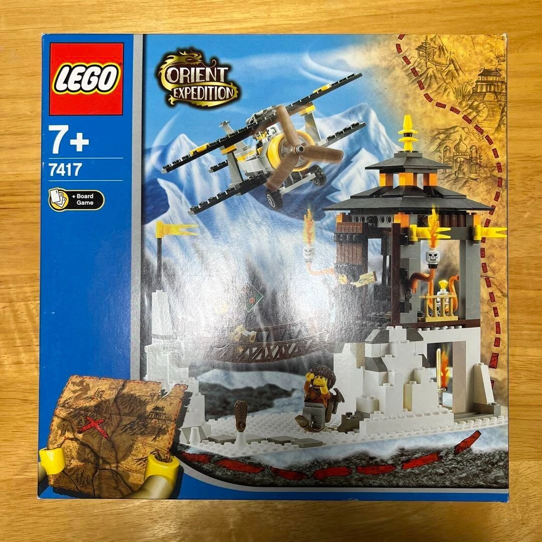 Flytte hungersnød billedtekst LEGO Orient Expedition Temple of Mount Everest 7417 In 2003 New Retired P2  | eBay