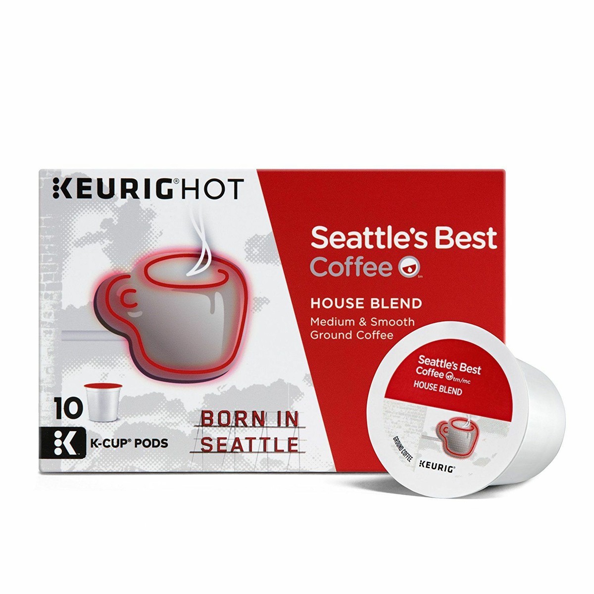 Seattle's Best House Blend Coffee 24 to 180 Keurig K cups Pick Any