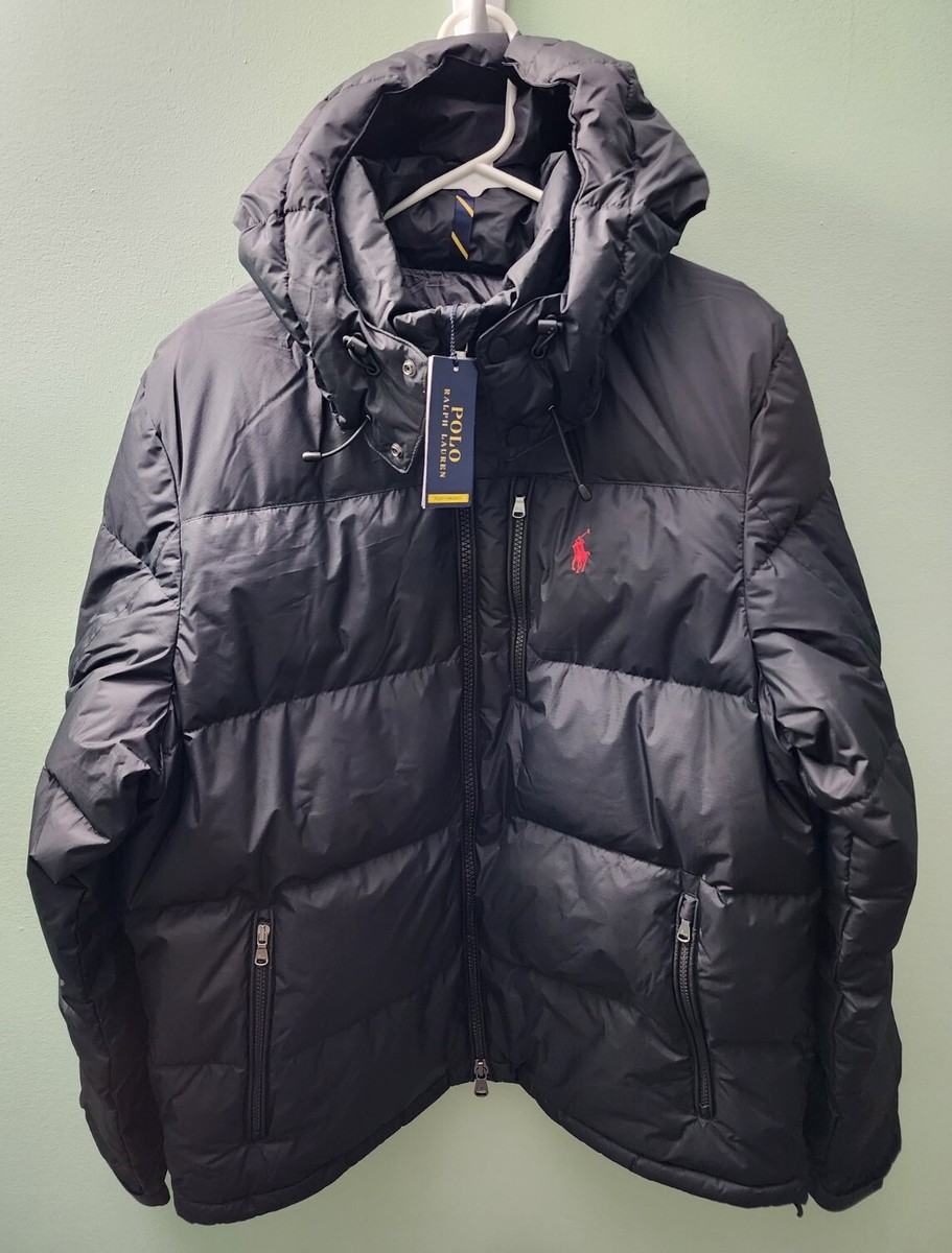 Polo Ralph Lauren Down Fill Zip Pocket Hooded Puffer Men's Polo Ralph Lauren Down Fill Zip Pocket Hooded Puffer Men's