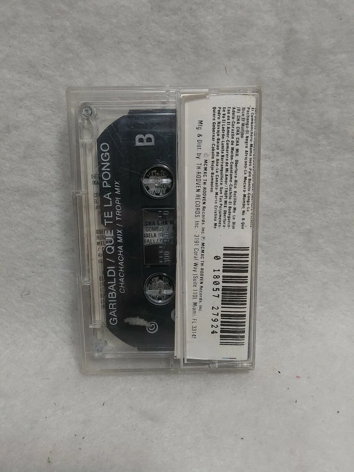 “Latin, Cuba, Puerto Rico” “Garibaldi” “Que Te La Pongo” "Rare Cassette" Foto 3 de 4