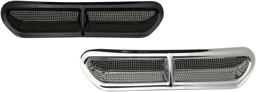 Custom Dynamics Fairing Vent Trim w/ Stainless Steel Mesh HD-VENT-INSER-B