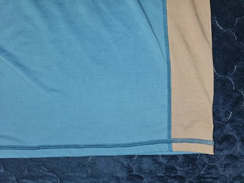 Camisa de natación Eastern Mountain Sports para niños jóvenes azul manga corta protector contra erupciones grande - Imagen 3 de 5