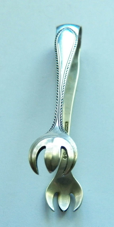 Vintage Watson Kenmore Sterling Tongs No Monos - Image 2 of 4