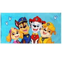 Paw patrol Team Handtuch Aus 100% Baumwolle Strandtuch 70X140Cm Kinder