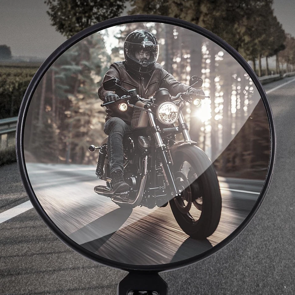 Espejos retrovisores de barra plegables para motocicleta Suzuki DRZ-400 DRZ400 CNC 7/8" Foto 3 de 4