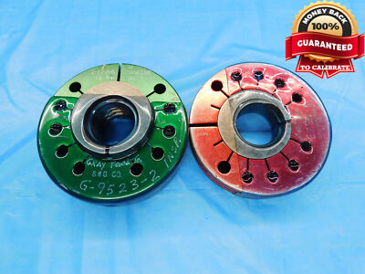 1 1/8 6 STUB ACME 2G LEFT HAND THREAD RING GAGES 1.125 GO NO GO = 1.0675 1.0496