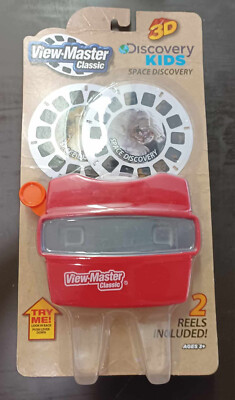 View-Master Classic Viewer with 2 reels Space Discovery New in Package
