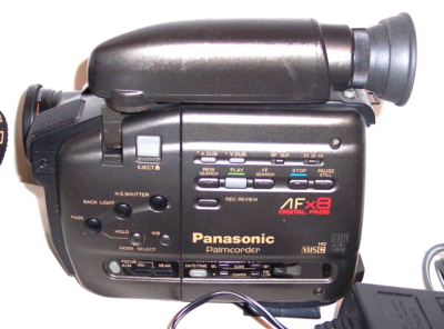 Panasonic　ハンディカム Panasonic Palmcorder AF X8 Digital Fade PV-21D OUTFIT UNTESTED | eBay
