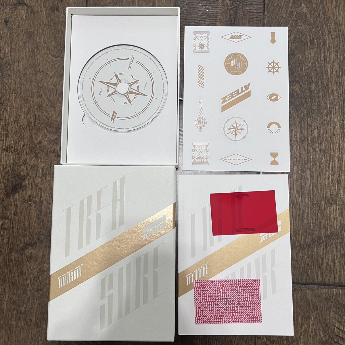 ATEEZ TREASURE EP.FIN：ALL TO ACTION 白 Ateez Ep.fin All To Action Treasure White Version | eBay
