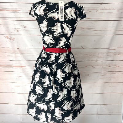 white christmas dresses Poinsettia Greta Dress M