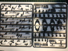 SAMURAI WARRIOR SPRUES - FIREFORGE GAMES - WARRING STATES
