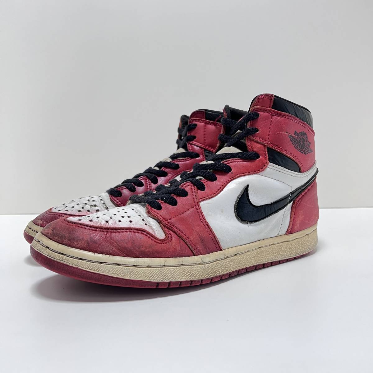 Nike Air Jordan1 Chicago US9.5 Made in China 1994 Reprint Vintage