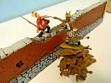 1 Conte Original British Rourkes Drift Soldier 1/32nd Dying (April. Listing)