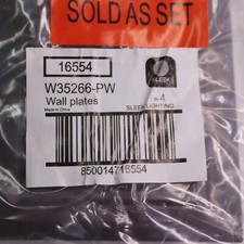  4-Pk SleekLighting Duplex Wall Plate Outlet Switch Covers Brown 16554