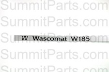 280601 NAMESTRIP W185 FOR WASCOMAT