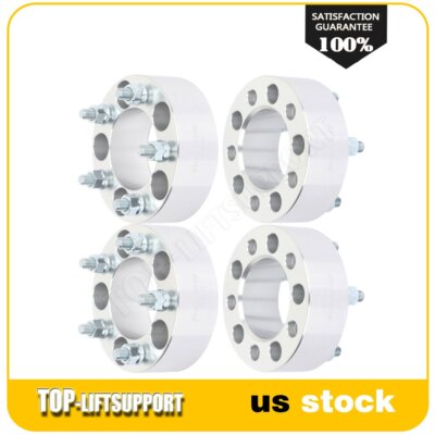 4x 2 inch 5x4.5 5x114.3 Wheel Spacers M12x1.5 For Honda Civic Accord Ford Escape
