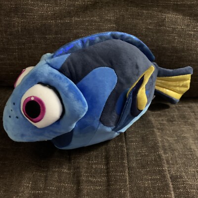 Ty Disney Pixar Sparkle Dory Plush Stuffed Toy Animal Nemo 2016, 13 inches long