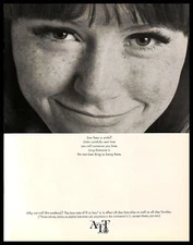 1969 AT&T Bell System Vintage PRINT AD Long Distance Phone Call Woman Smile 60s