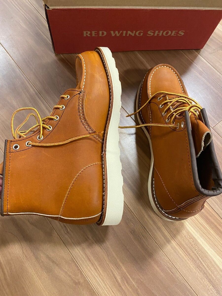 NIB RED WING Heritage - Style 875 CLASSIC MOC MEN'S 6-INCH NIB RED WING Heritage - Style 875 CLASSIC MOC MEN'S 6-INCH