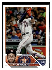 2023 Topps #649 David Hensley RC Houston Astros