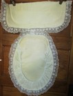 TWO PC MEXICAN CHRISTMAS BATHROOM COVER 100% POLYESTER EMBROIDERED — photo 8