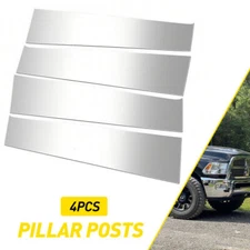 Fits For Dodge Ram 1500 2500 Crew/Quad Cab 2009-2018 Pillar Post Trim Covers NEW