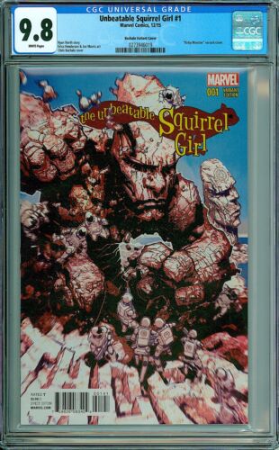 UNBEATABLE SQUIRREL GIRL #1 CGC 9.8 Chris Bachalo Monster Variant  * Marvel * - Picture 1 of 1
