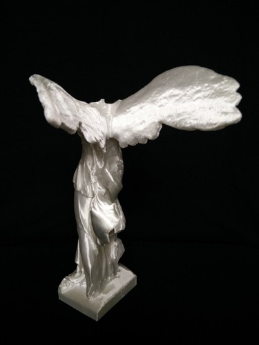 Winged Victory Nike of Samothrace 3D Printed Statue Greek - Pick Color - Picture 4 of 11