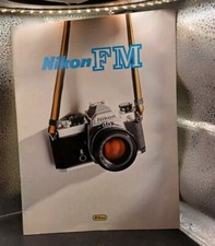 Vintage NIKON FM Camera Photography BROCHURE Booklet