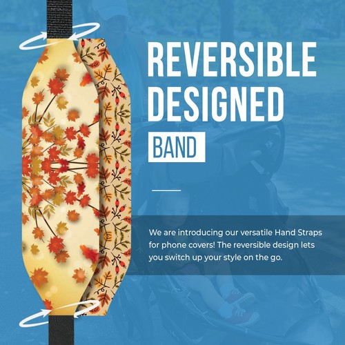 Universal Phone Grip Straps for Secure Handling | Reversible - 第 78/100 張圖片