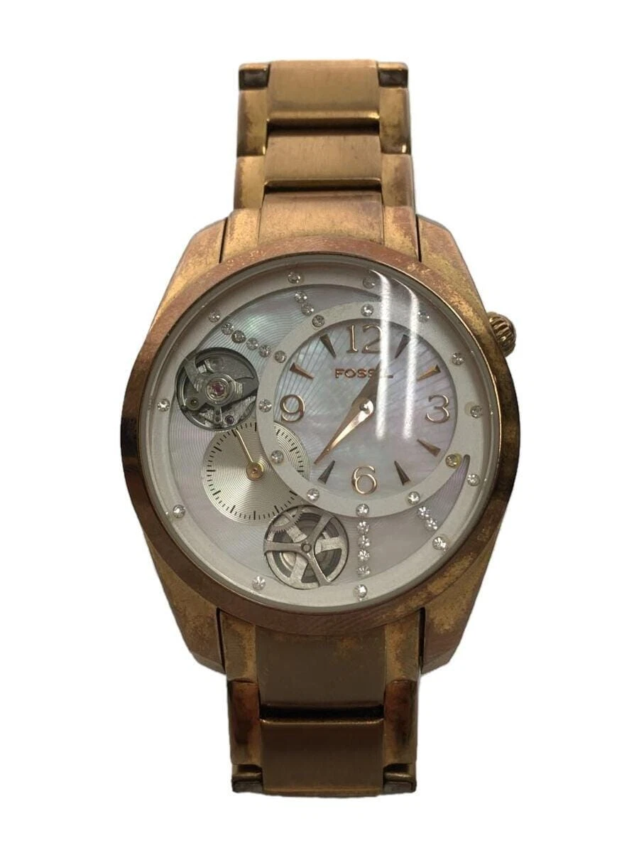 Fossil Twist ME 1025 Automatic Analog Stainless Steel Men s Watch Preowned