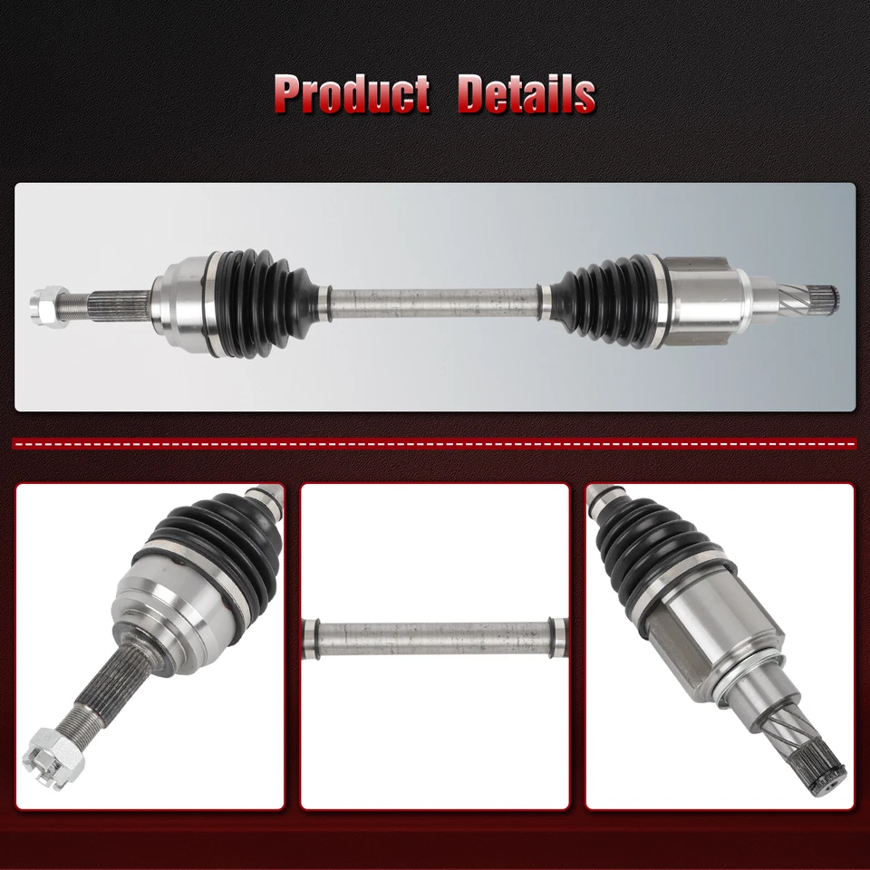 Eje delantero izquierdo CV para Nissan Versa 1,6 L 2012-2018 Versa Note 2014-2018 EE. UU. Foto 3 de 4