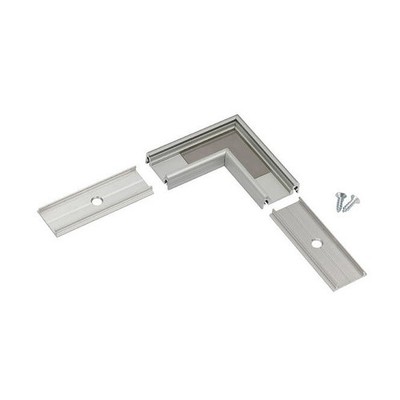 Verbindungsstück 90° zu Aufbauprofil P01-10 (BRUM-53600070), 5 x 5cm, Weiß